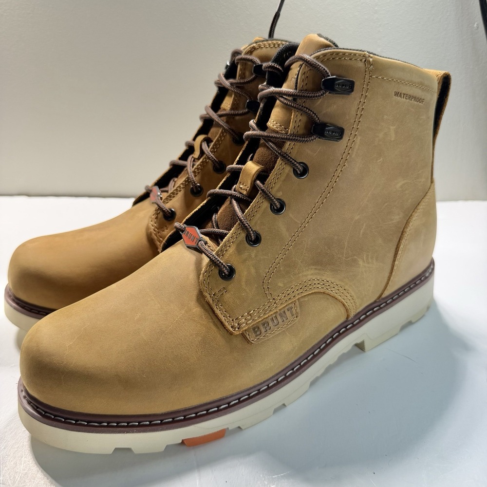 Brunt Sullivan NIB Waterproof Boot Men's 11 Soft Toe Brown